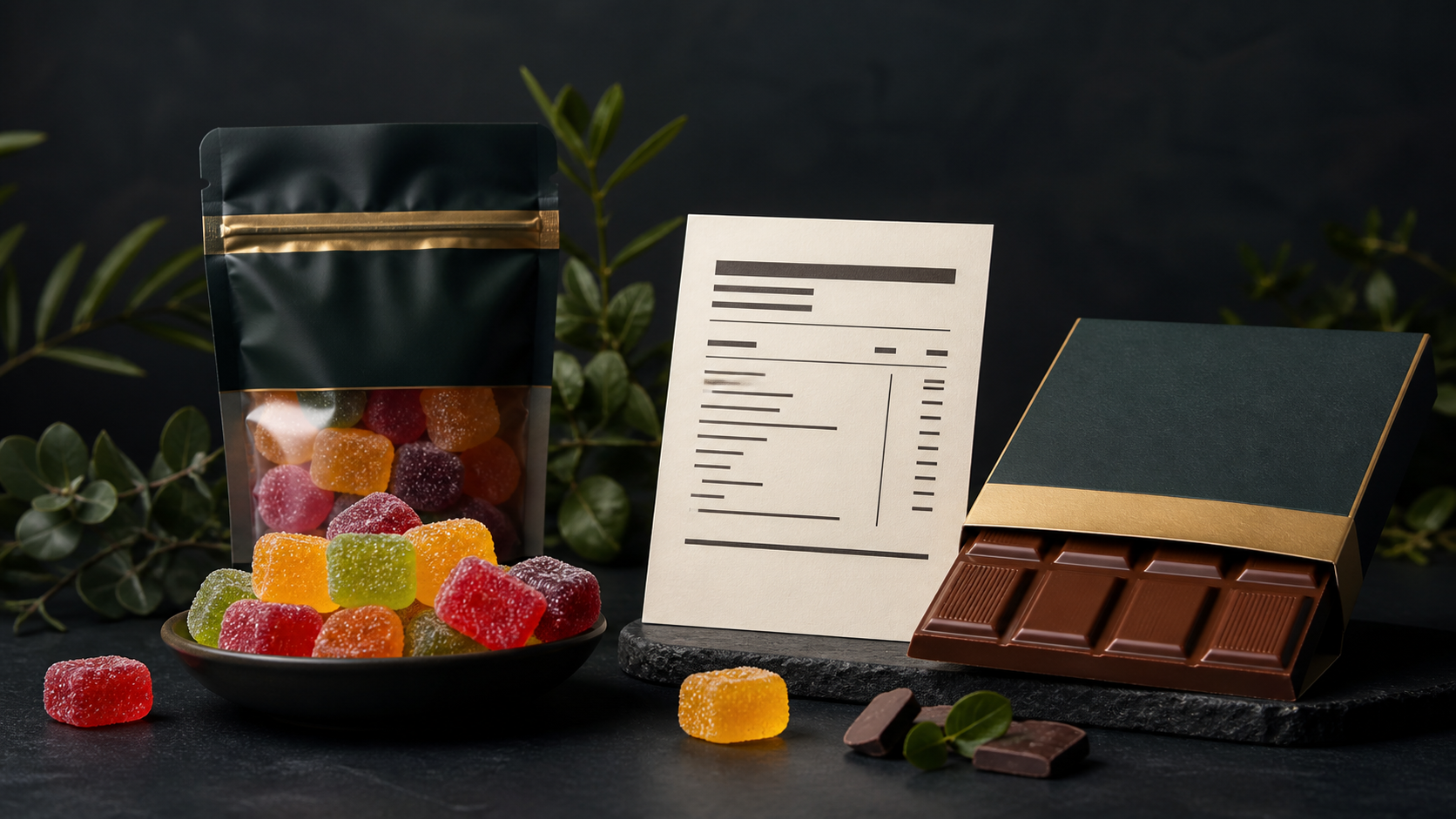 Edible product guides